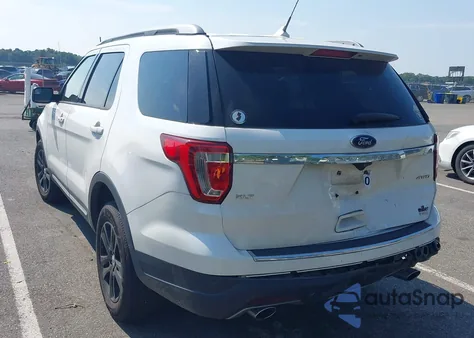 2018 Ford Explorer Xlt from USA, damaged, VIN 1FM5K8D81JGC77825